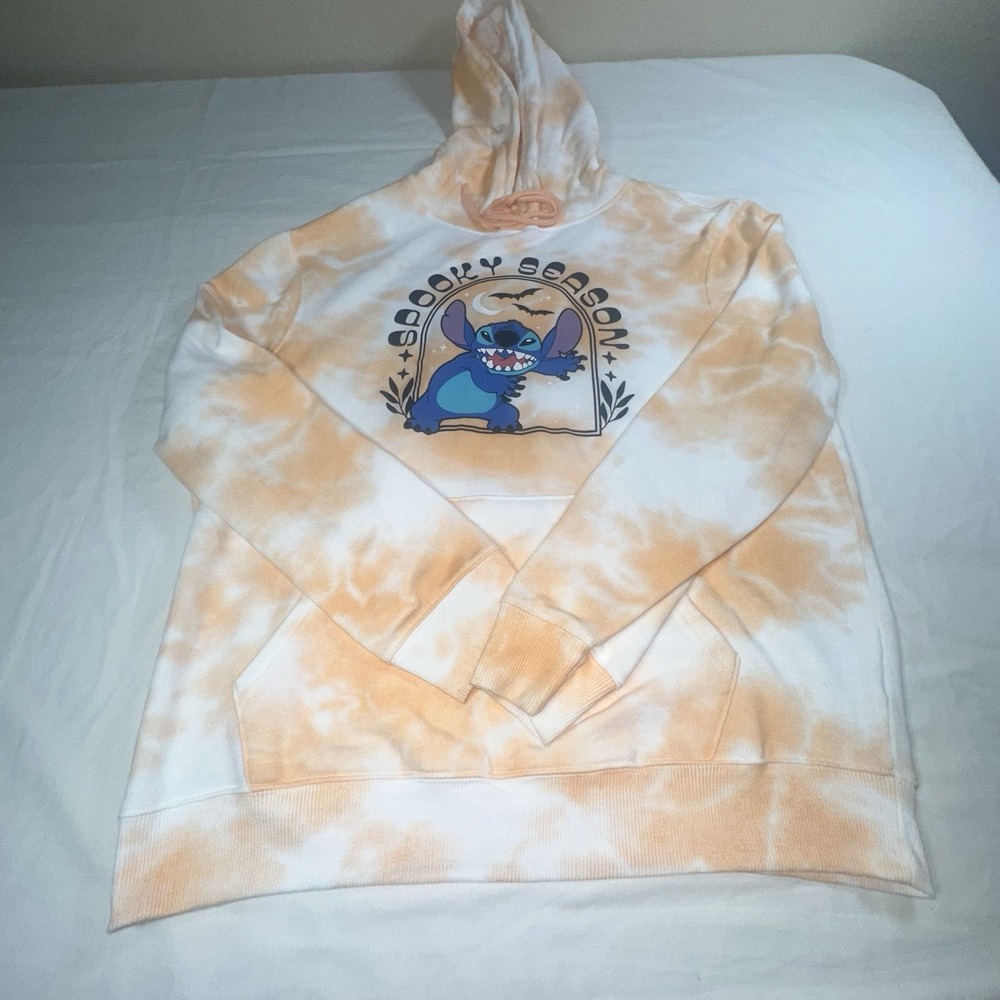 Disney Stitch Spooky Season Sweatshirt Hoodie Halloween‎ Ladies Women Large